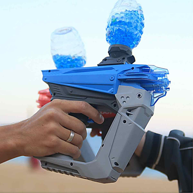 Arma de Brinquedo Lança Bolinha de Gel Orbeez SKD BLASTER - Azul - DG Store 153